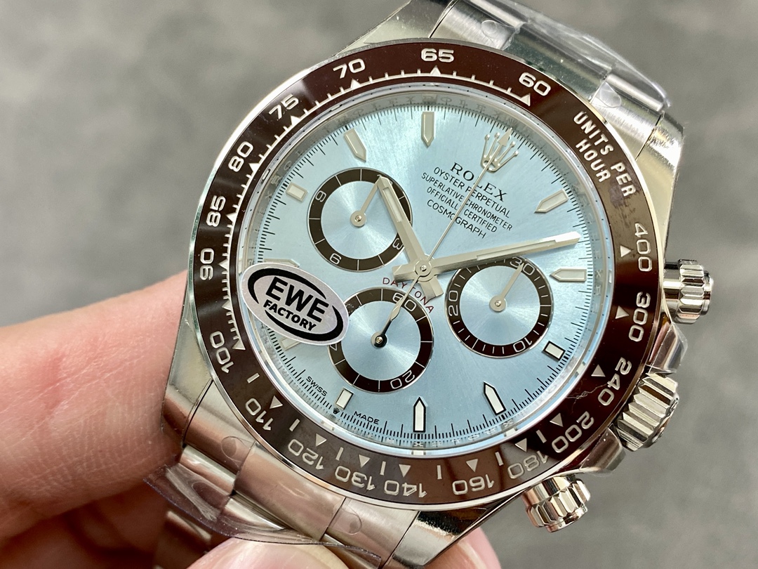 ロレックス デイトナ 126506アイスブルー|EWファクトリー 裏スケルトンCal.4131【スーパークローン】 - 画像 (2)
