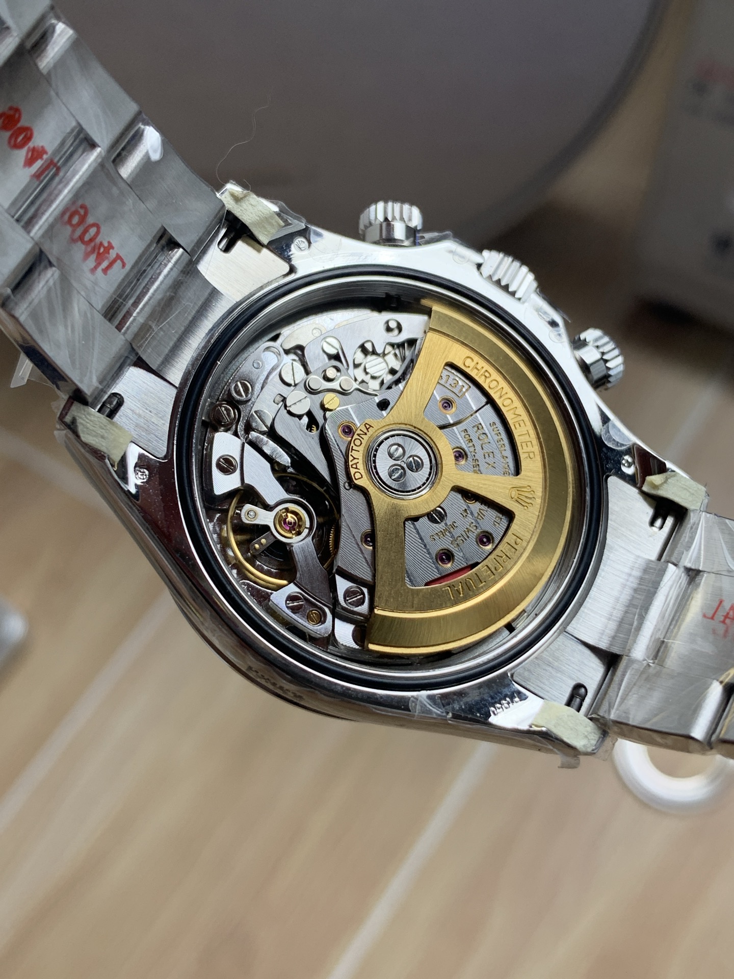 ロレックス デイトナ 126506アイスブルー|CLEANファクトリー 裏スケルトンCal.4131【スーパークローン】 - 画像 (6)