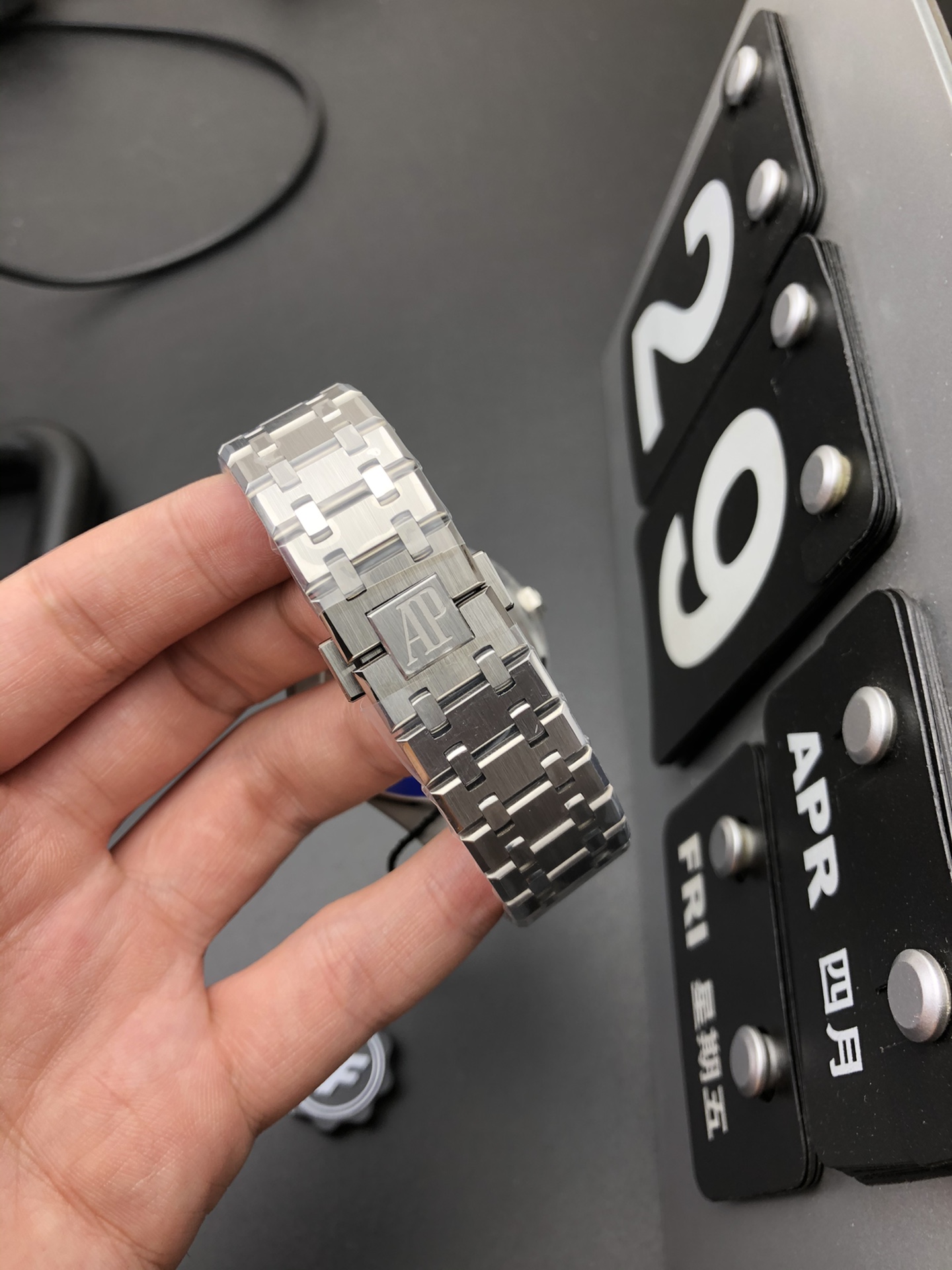 【ZF工場】オーデマピゲ ロイヤルオーク 15500ST ブラック (一体型4302) スーパークローン - 画像 (6)