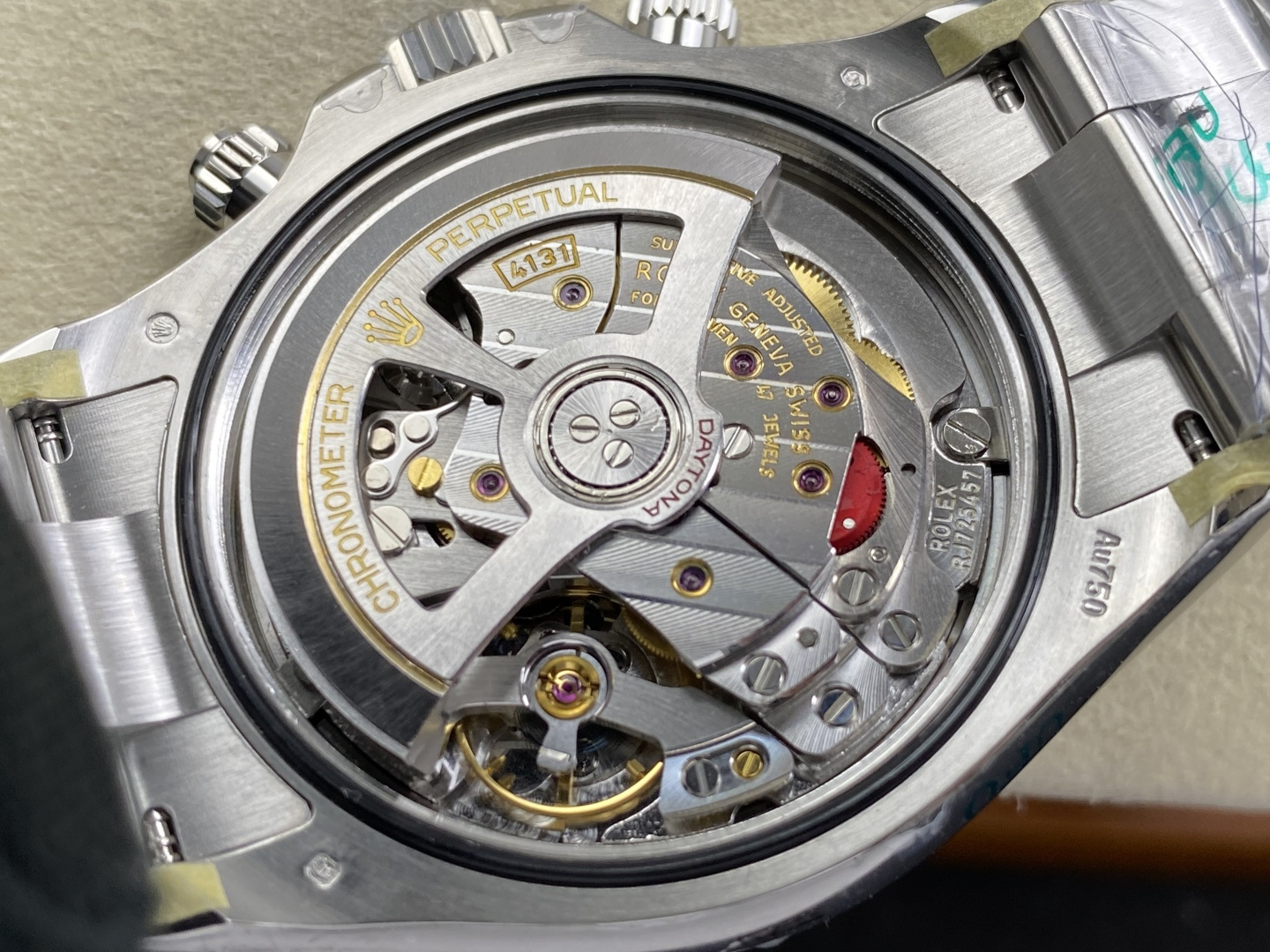 ロレックス デイトナ 126509 ブラック|UFOファクトリー フリースプラング 4131ムーブメント【スーパークローン】 - 画像 (2)