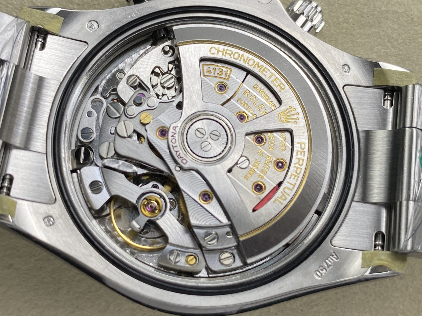 ロレックス デイトナ 126509 ブラック|UFOファクトリー フリースプラング 4131ムーブメント【スーパークローン】 - 画像 (3)