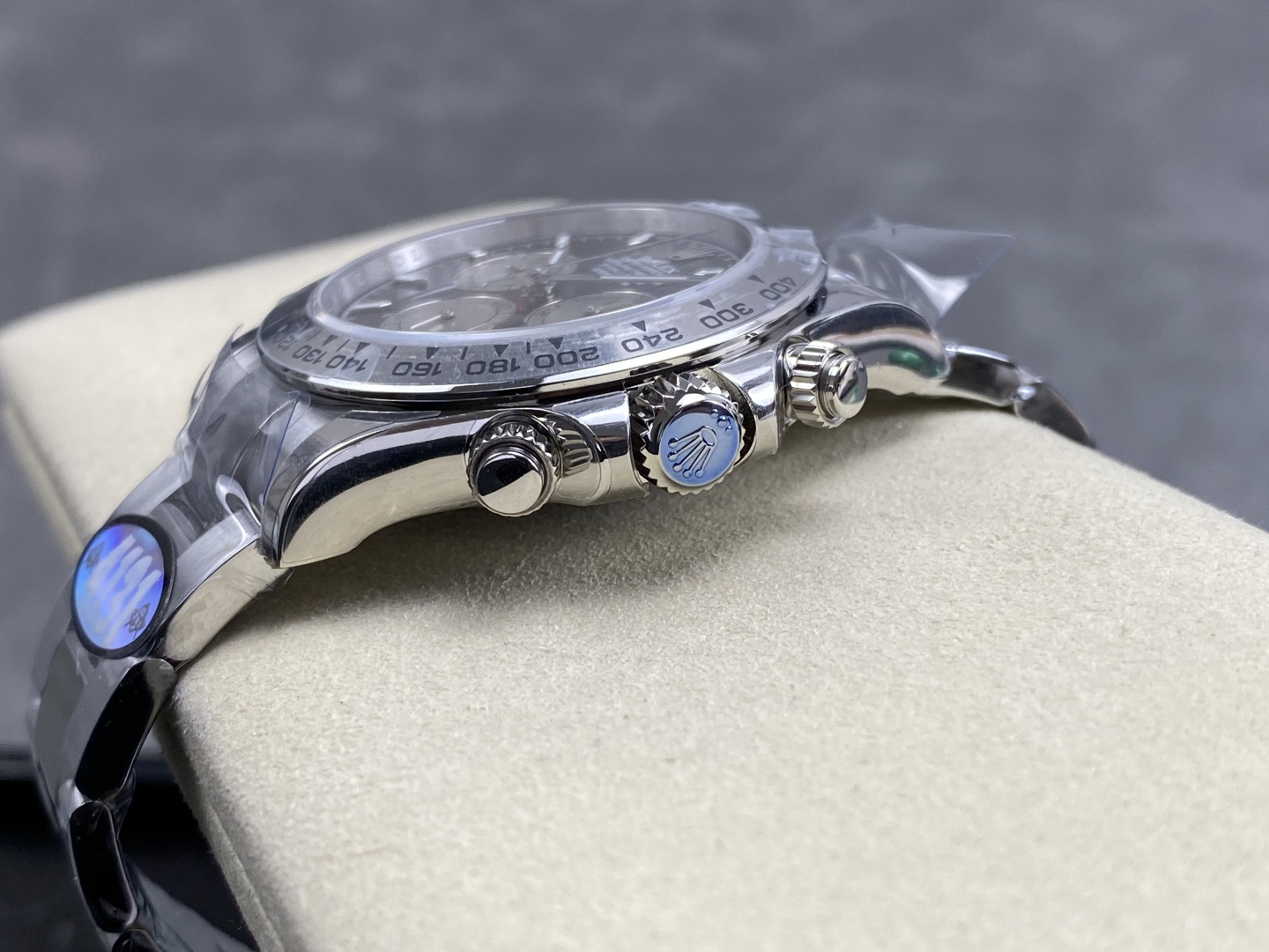 ロレックス デイトナ 126509 ブラック|UFOファクトリー フリースプラング 4131ムーブメント【スーパークローン】 - 画像 (7)