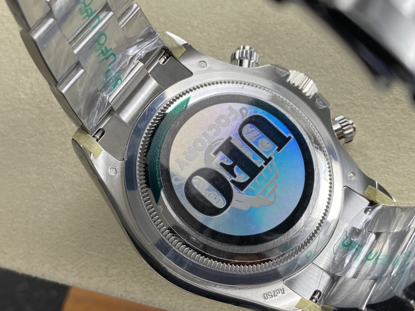 ロレックス デイトナ 126509 ブラック|UFOファクトリー フリースプラング 4131ムーブメント【スーパークローン】 - 画像 (5)