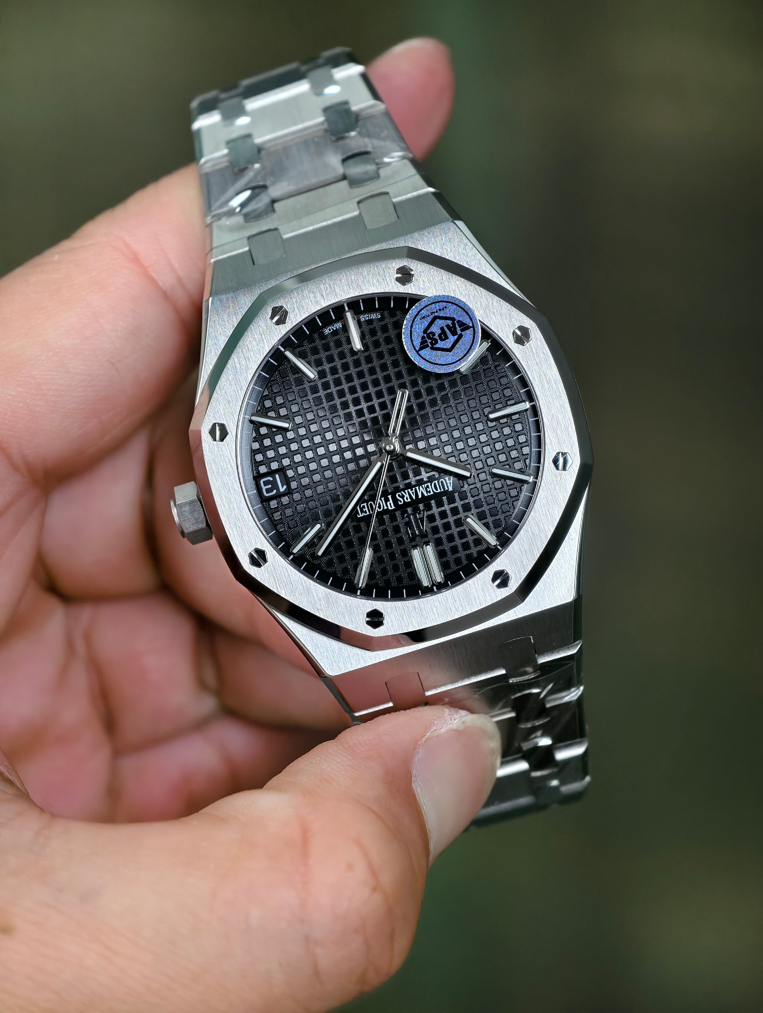 【APS工場】オーデマピゲ ロイヤルオーク 15500ST ブラック (丹東4302) スーパークローン - 画像 (2)