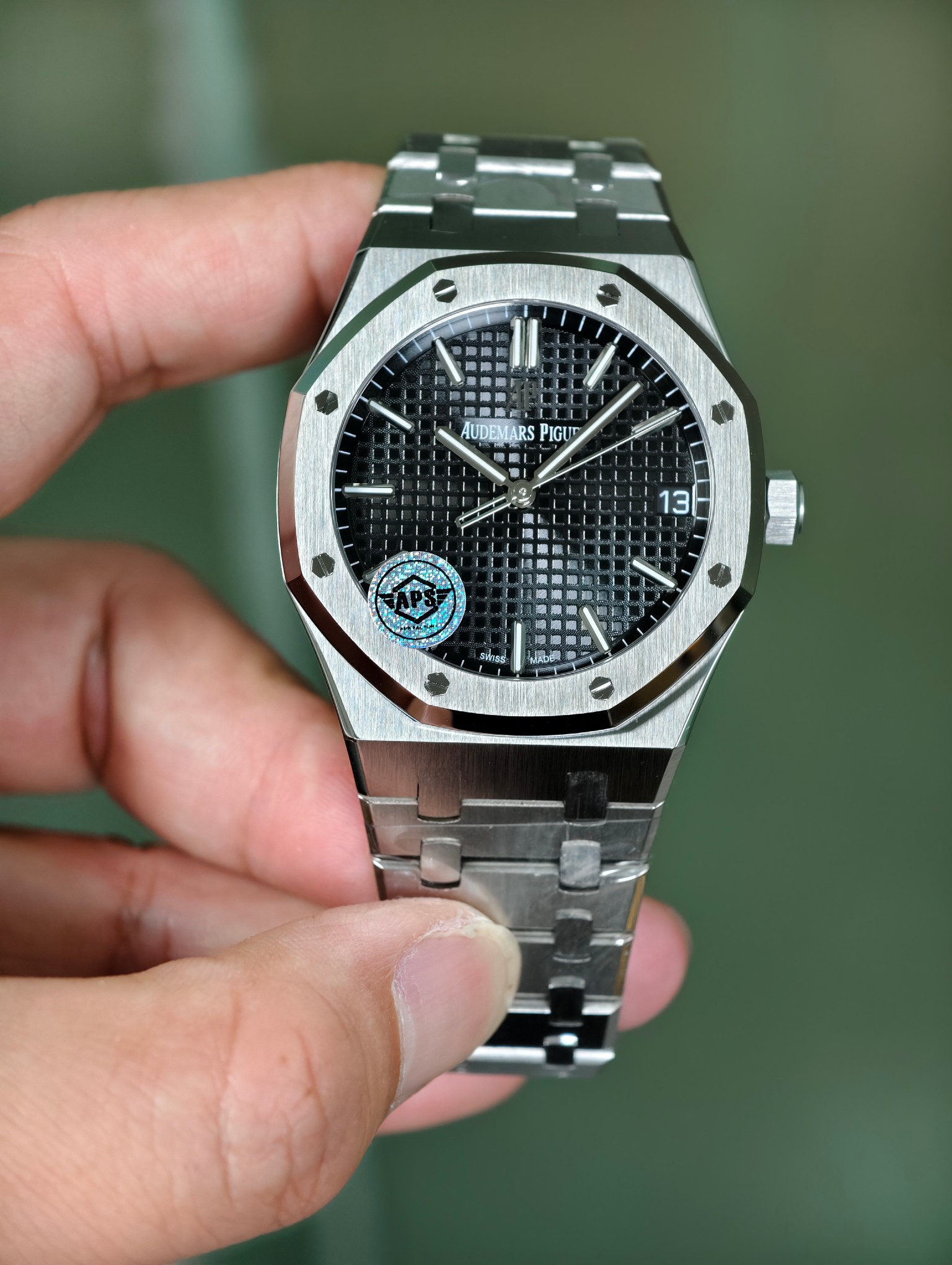 【APS工場】オーデマピゲ ロイヤルオーク 15500ST ブラック (丹東4302) スーパークローン