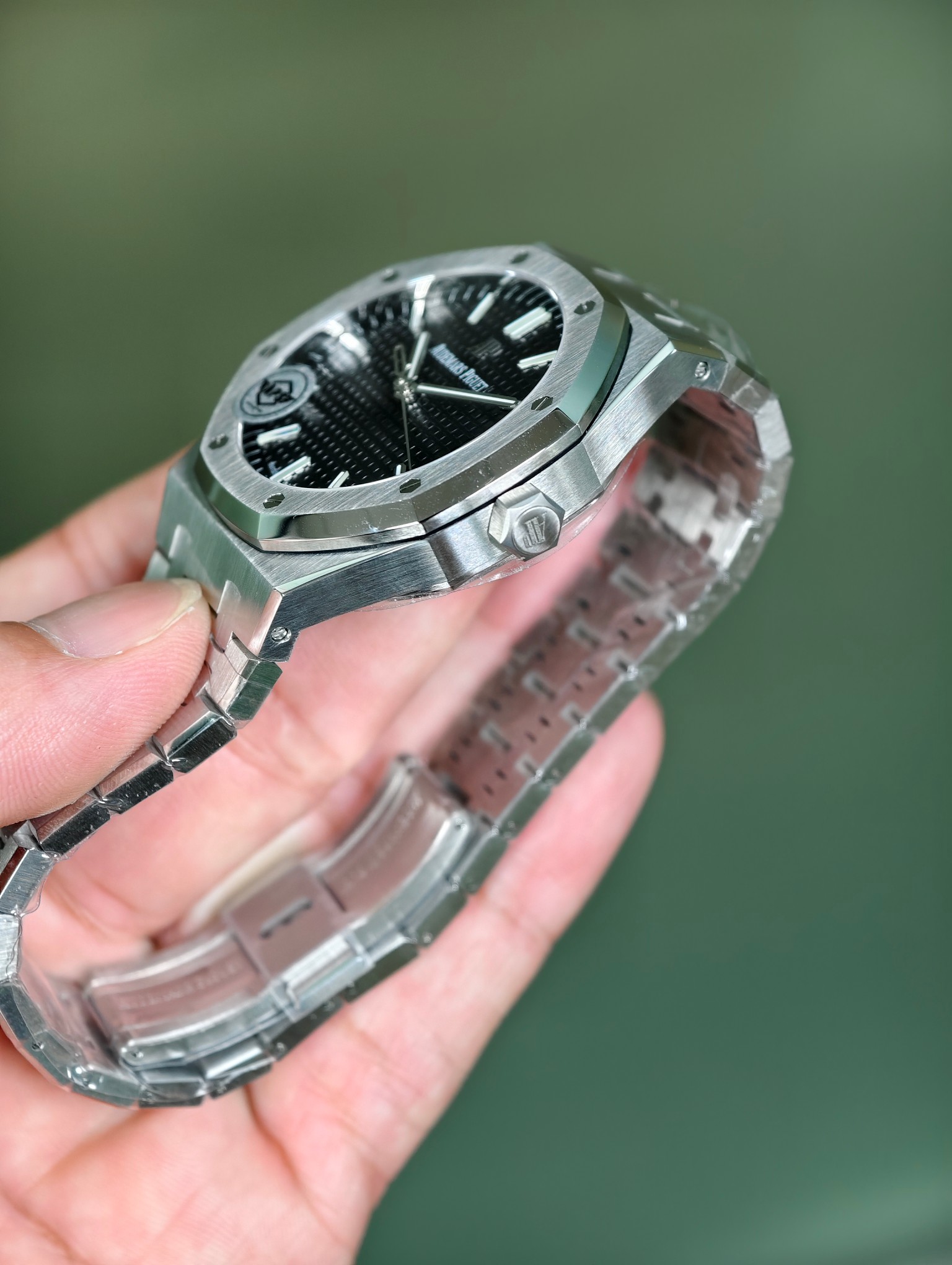 【APS工場】オーデマピゲ ロイヤルオーク 15500ST ブラック (丹東4302) スーパークローン - 画像 (3)