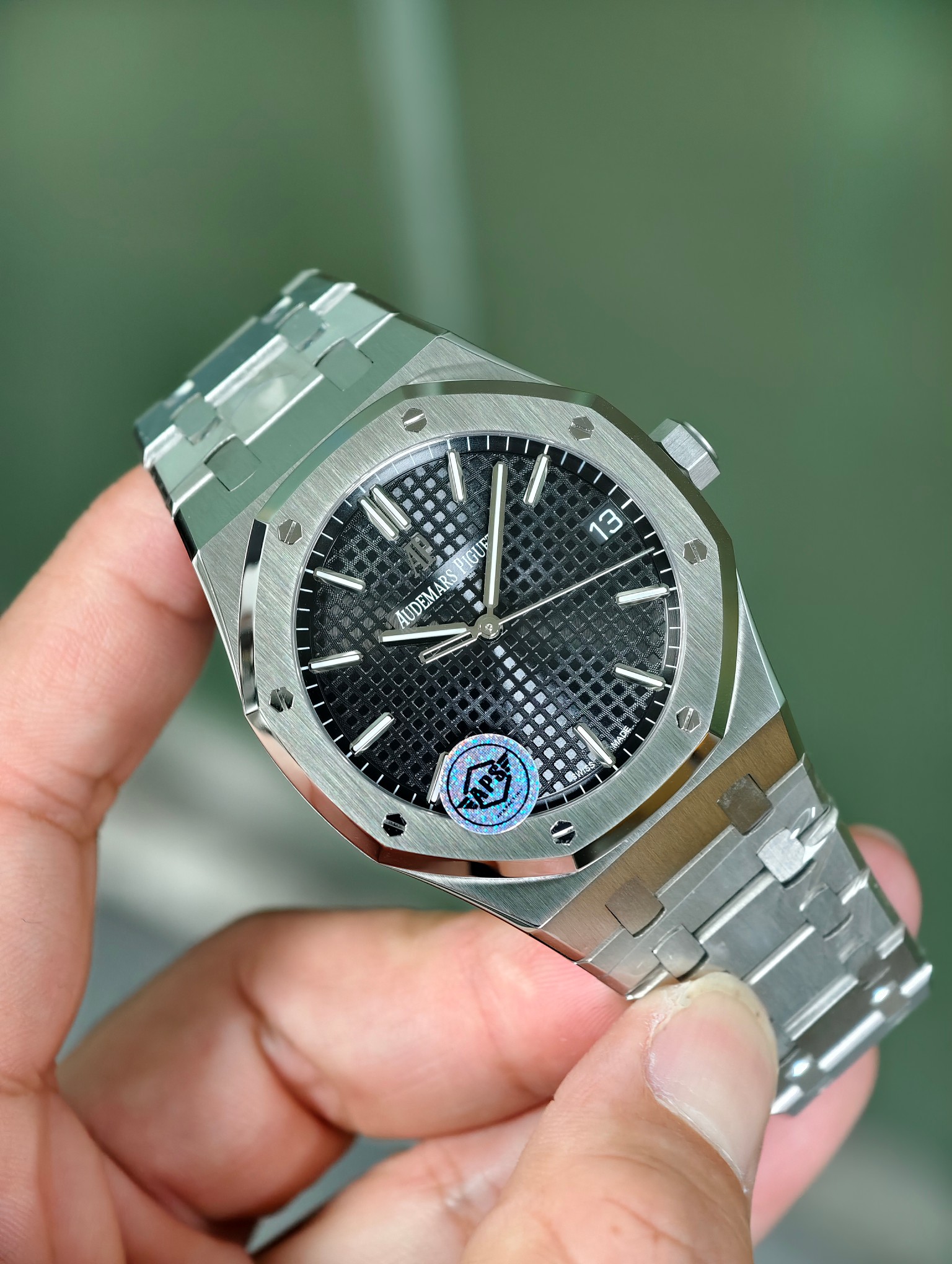 【APS工場】オーデマピゲ ロイヤルオーク 15500ST ブラック (丹東4302) スーパークローン - 画像 (4)