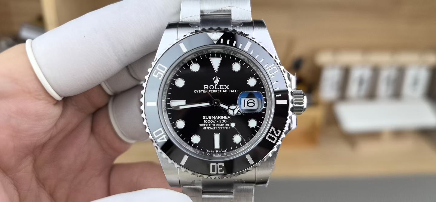 【Victory工場】サブマリーナ 126610LN 黒サブ (丹東3235) スーパークローン