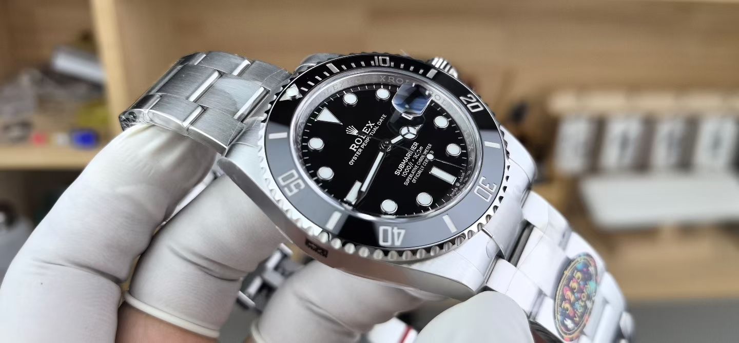 【Victory工場】サブマリーナ 126610LN 黒サブ (丹東3235) スーパークローン - 画像 (3)