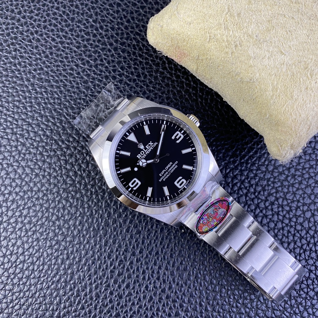 【Clean工場】ロレックス エクスプローラー1 214270 39mm (cal.3132) スーパークローン - 画像 (2)