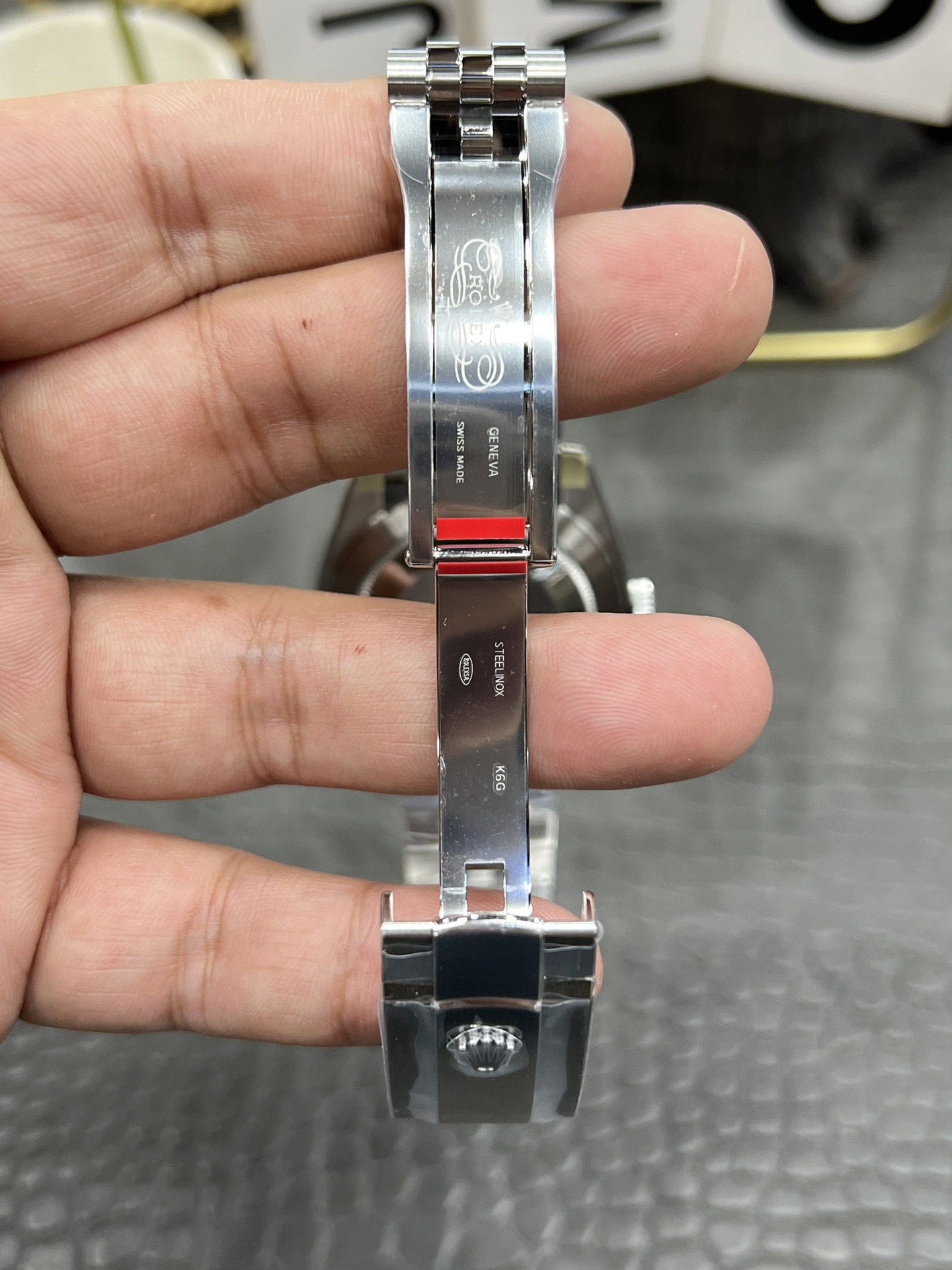 【VS工場】ロレックス デイトジャスト 126334 グリーン (丹東3255) スーパークローン - 画像 (3)