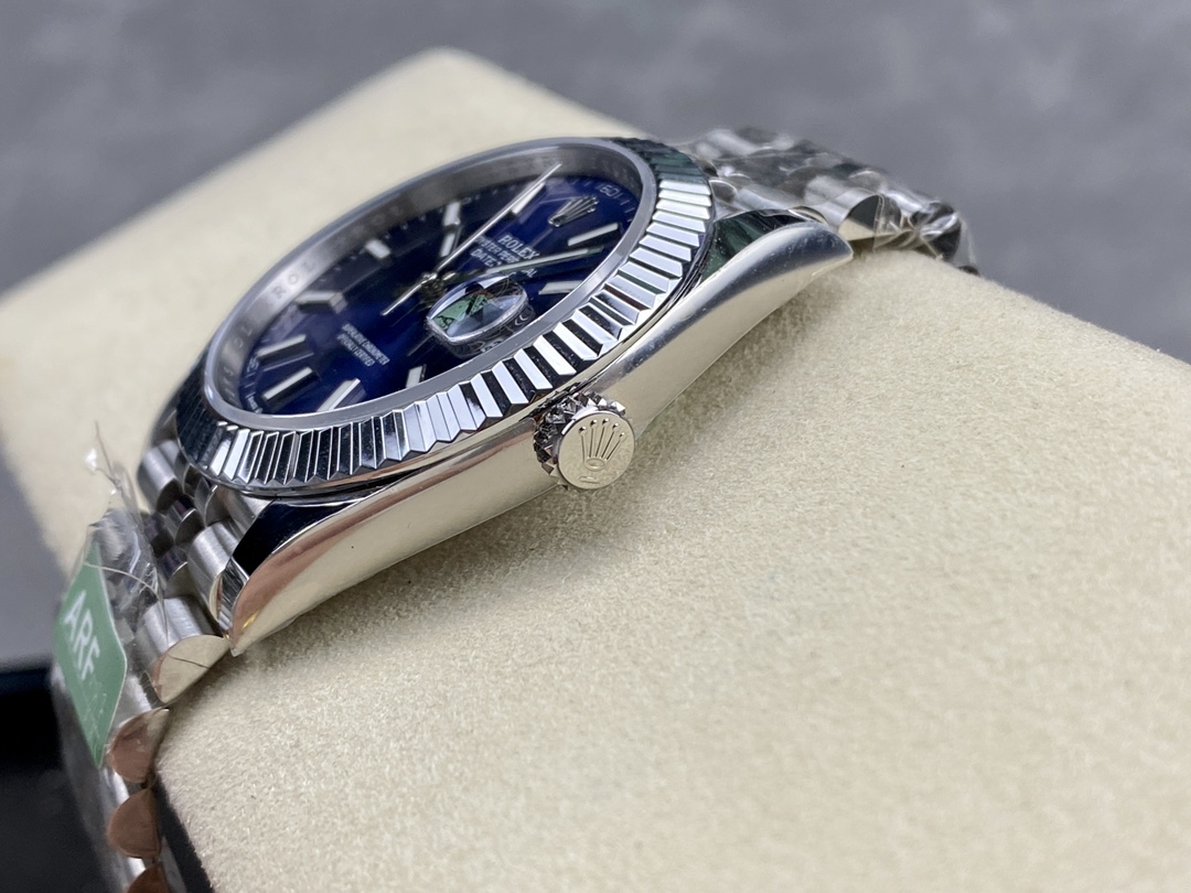 【AR工場】ロレックス デイトジャスト 126334 ブルー (丹東3255) スーパークローン - 画像 (3)