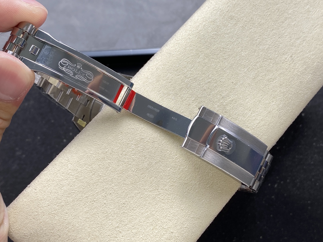 【EWE工場】ロレックス デイトジャスト 126334 グリーンローマ(Cal.3255) スーパークローン - 画像 (3)