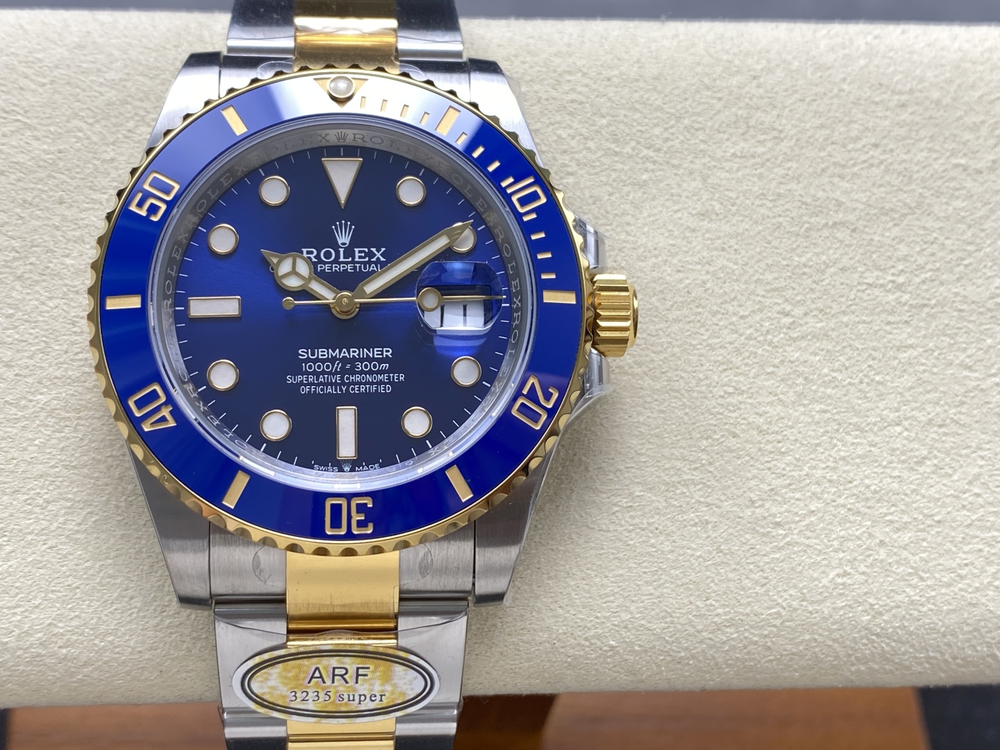 【AR工場】ロレックス サブマリーナーデイト 126613LB 青サブ V3 (重量増強版/丹東3235) スーパークローン
