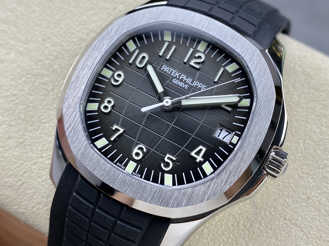 【3K工場】パテックフィリップ アクアノート 5167 ブラック (Cal.330 SC) スーパークローン - 画像 (9)