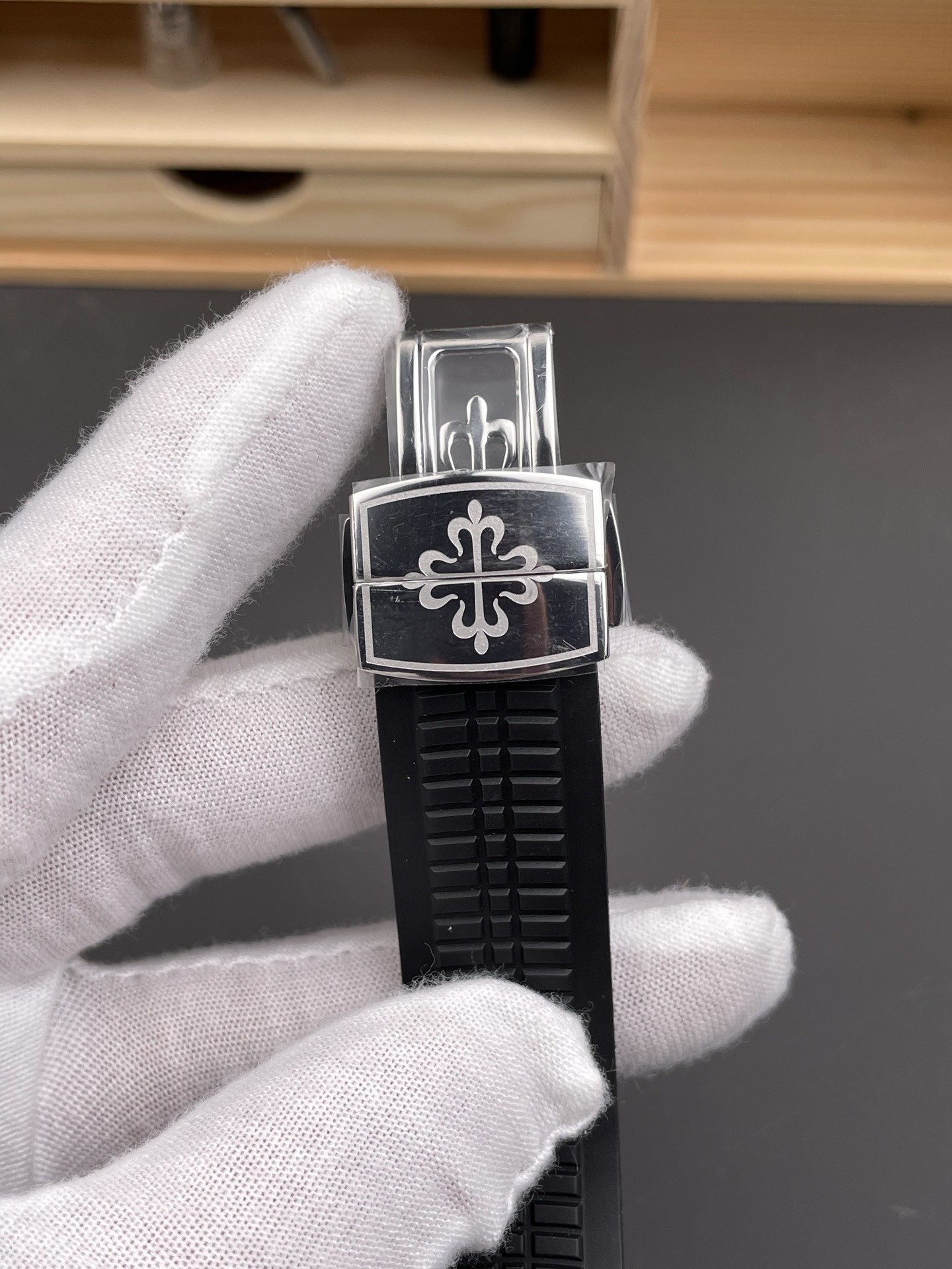【BBF工場】パテックフィリップ アクアノート 5167 ブラック (Cal.324 SC) スーパークローン - 画像 (4)