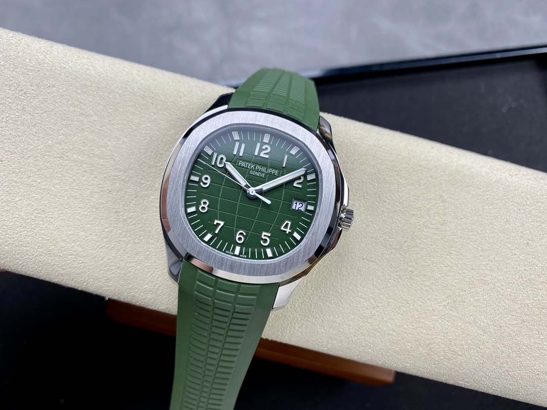 【3K工場】パテックフィリップ アクアノート 5168 グリーン (Cal.330 SC) スーパークローン - 画像 (6)