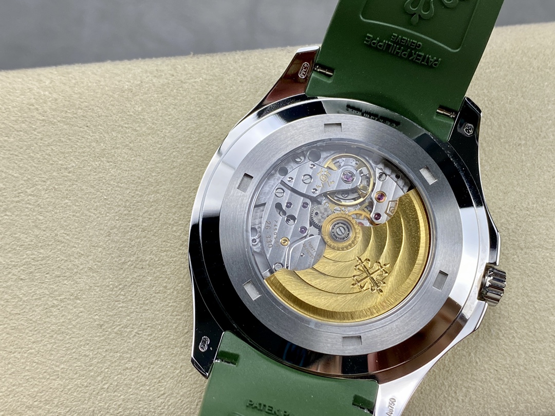 【3K工場】パテックフィリップ アクアノート 5168 グリーン (Cal.330 SC) スーパークローン - 画像 (7)