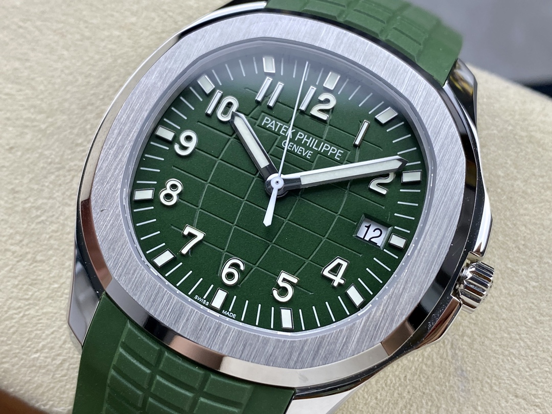 【3K工場】パテックフィリップ アクアノート 5168 グリーン (Cal.330 SC) スーパークローン - 画像 (8)