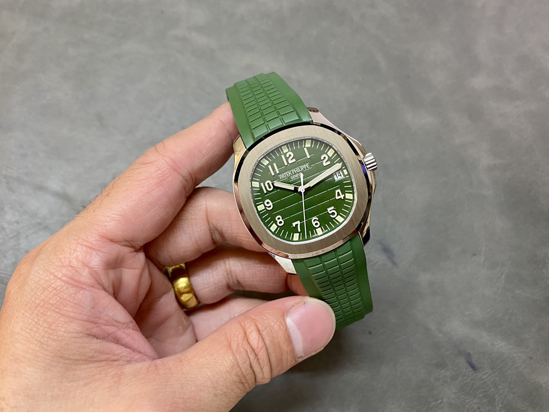 【MP工場】パテックフィリップ アクアノート 5168 グリーン (Cal.324 SC) スーパークローン - 画像 (6)