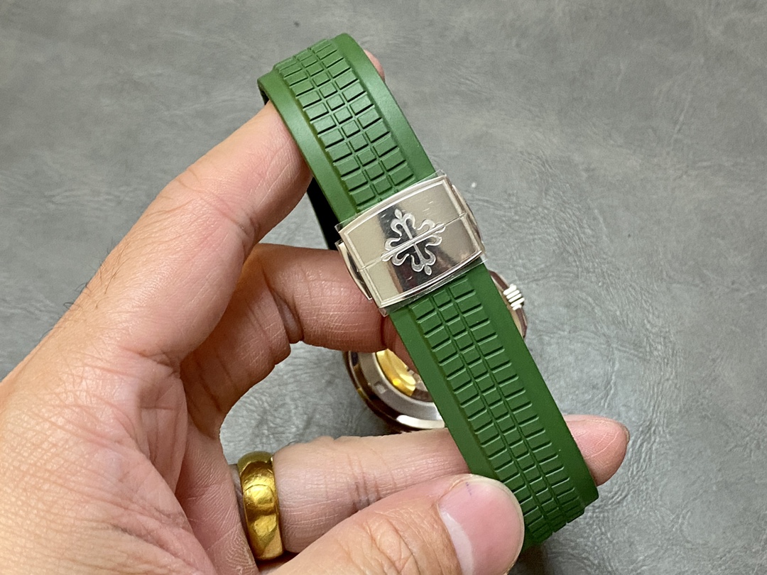 【MP工場】パテックフィリップ アクアノート 5168 グリーン (Cal.324 SC) スーパークローン - 画像 (9)