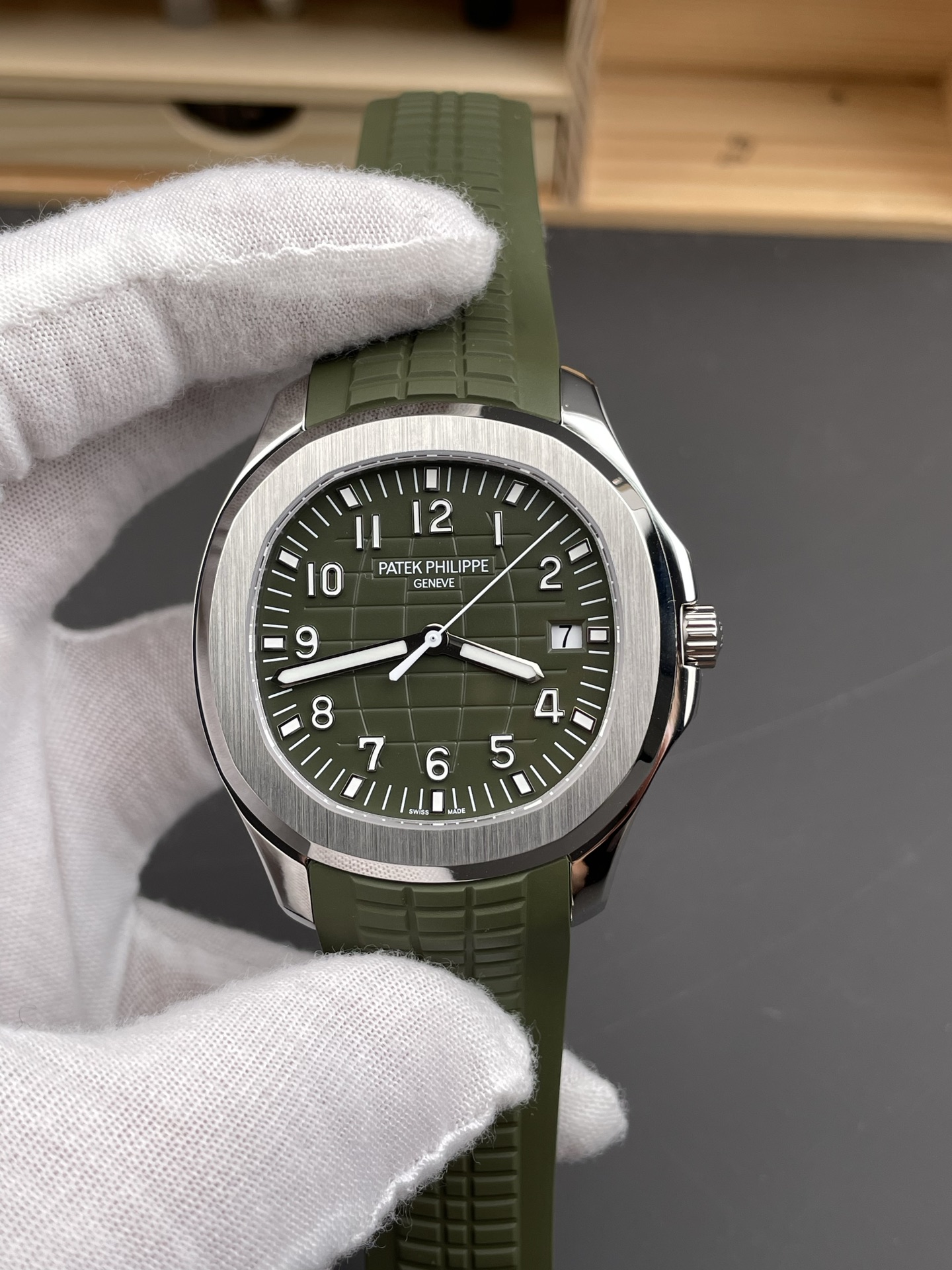 【BBF工場】パテックフィリップ アクアノート 5168 グリーン (Cal.324 SC) スーパークローン