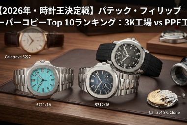 【2026年・時計王決定戦】パテックフィリップ スーパーコピーTop 10ランキング：3K工場 vs PPF工場、真の「ノーチラス」はどっちだ？